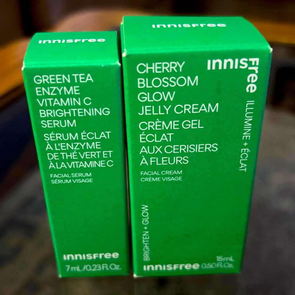 Innisfree Facial Cream & Facial Serum, brand new and never used!
